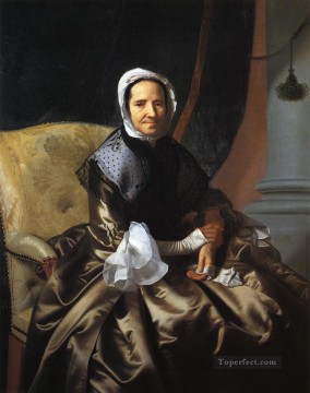  Thomas Lienzo - Sra. Thomas Boylston Sarah Morecock retrato colonial de Nueva Inglaterra John Singleton Copley